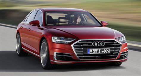 2018 Audi A8 unveiled – new tech, standard mild hybrid system, world