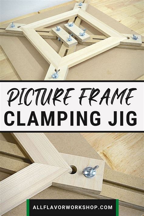 Picture Frame Clamping Jig Frame Clamp Diy Wood Picture Frames Diy