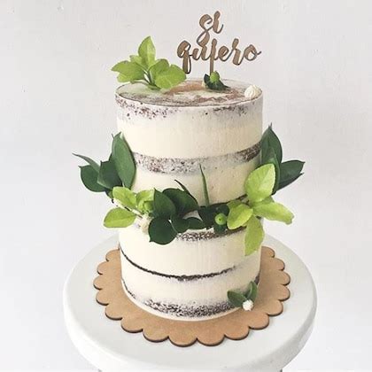 Naked Cakes Trucos Para Preparar Las Tortas De Boda Que Son
