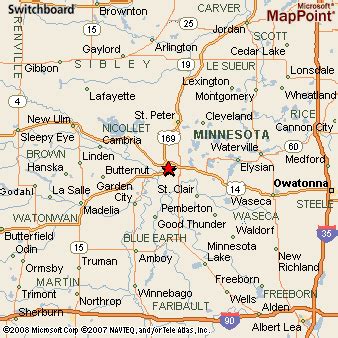 Mankato, Minnesota Area Map & More