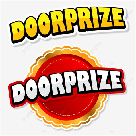 Desain Doorprize Hadiah Clipart Hadiah Pintu Rancangan Png