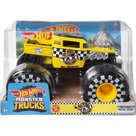 Hot Wheels Monster Trucks TAXI GTJ MATTEL Carrinho De Brinquedo Magazine Luiza