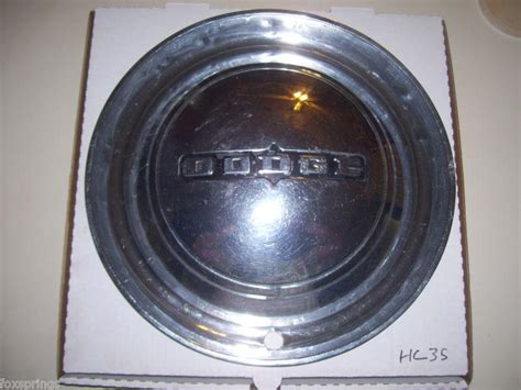 Purchase 1949 1950 Dodge Hub Cap 15 Stainless Mopar Hc35 In