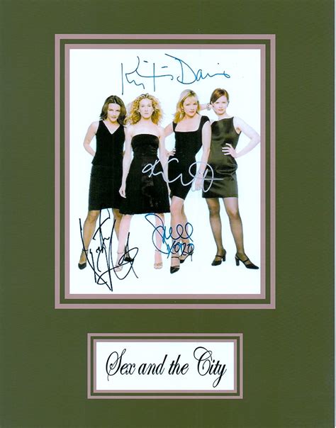 Amazon Sex And The City Classic Tv X Autograph Photo On Glossy Photo Paper