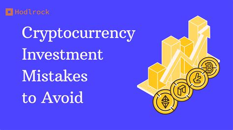 Which Mistakes People Need To Avoid When Investing In Crypto