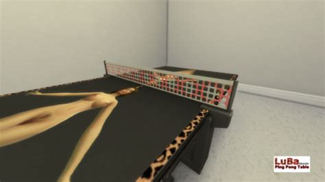 Luba Brand Ping Pong Table Nude Objects Loverslab