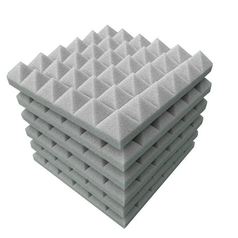 Ouniman 6 Pack Acoustic Foam Panel Studio Foam Egg Crate 12 X12 X2