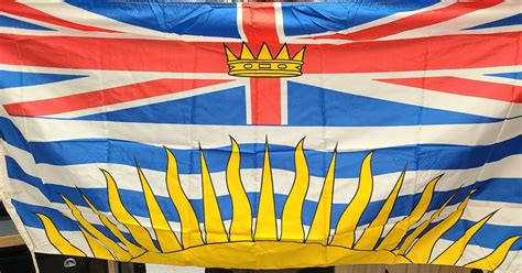British Columbia Flag Lot 4 Flags
