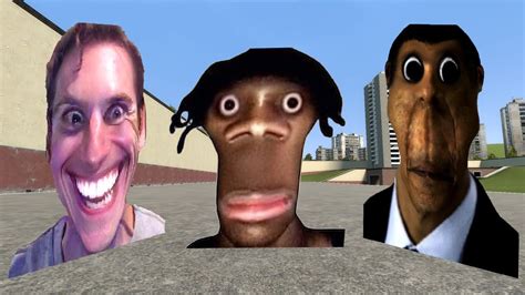 Goofy Ahh Horde Jerma And Obunga Nextbot Gmod 46 Youtube