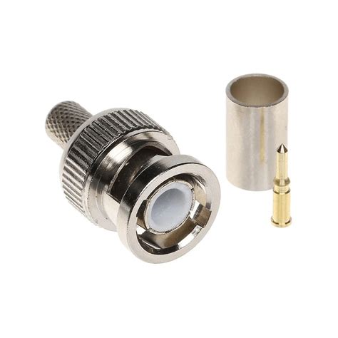 pinnsec coaxial cable bnc crimp connector