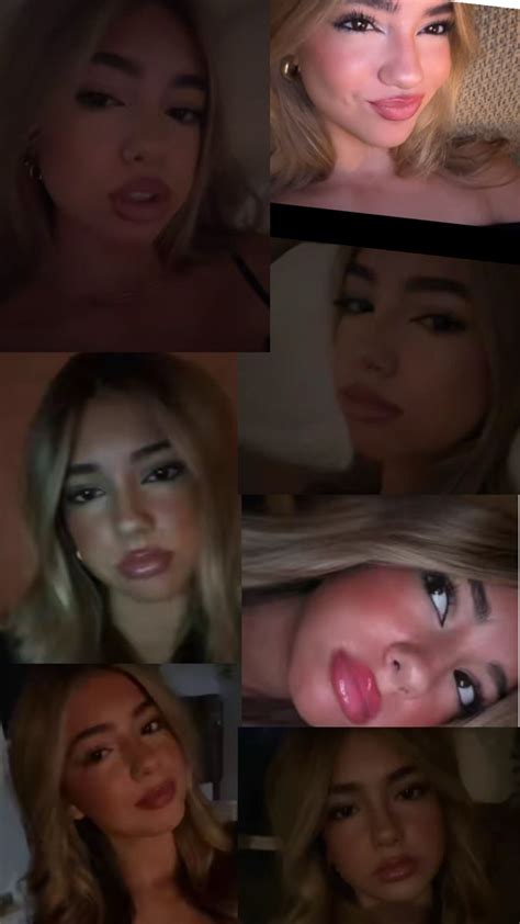 Embreigh Courtlyn In 2025 Pretty Makeup Looks Sunkissed Makeup Pink Blonde Hair