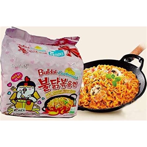 Samyang Buldak Carbonara Hot Chicken Flavor Ramen X G Shopee Philippines