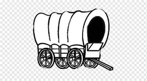 How To Draw A Covered Wagon Step By Step