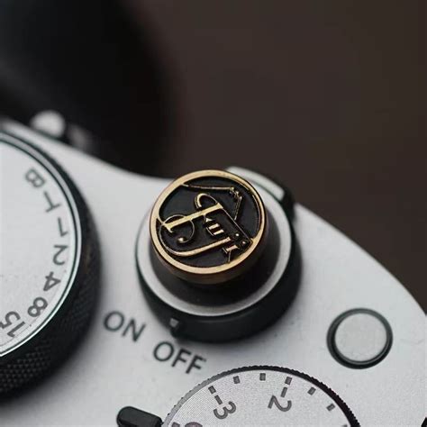 Camera Pure Copper Hot Shoe Key Shutter Button Suitable For Fujifilm X100VI XT50 XS20 XT5 Camera