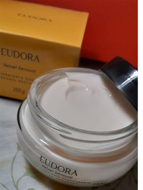 Hidratante Eudora Mais Cheiroso - Creme Hidratante Desodorante Corporal Aveludado Eudora Velvet Sensual ...