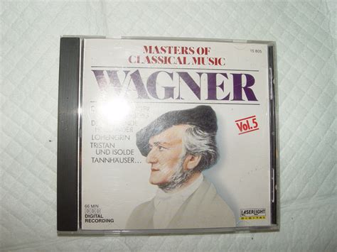 Masters Of Classical Music Vol 5 Wagner Cd Oct 1990 Laserlight 18111580526 Ebay