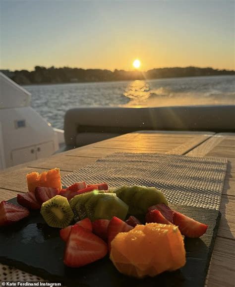 Kate Ferdinand Sets Pulses Racing In A Black And White Bikini As She Shares Sweet Snaps From Her