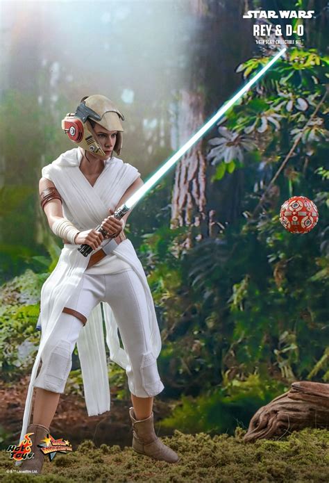 Star Wars The Rise Of Skywalker Rey Y D O Hot Toys