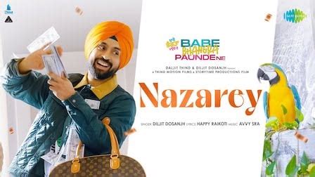 NAZARE LYRICS Diljit Dosanjh Babe Bhangra Paunde Ne