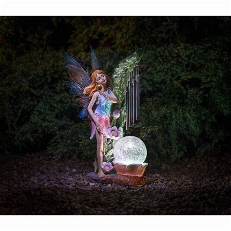 Dakota Fields Hartleton Fairy Weather Resistant Ceramic Garden Statue