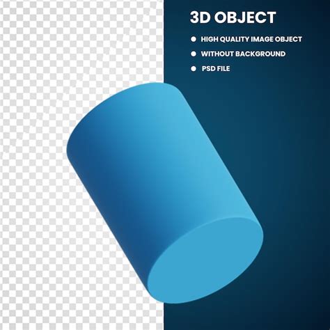 Premium Psd Cylinder Shape