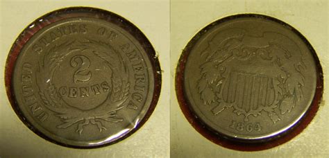 My Coin Pictures 1864 United States 2 Cent Piece Coin