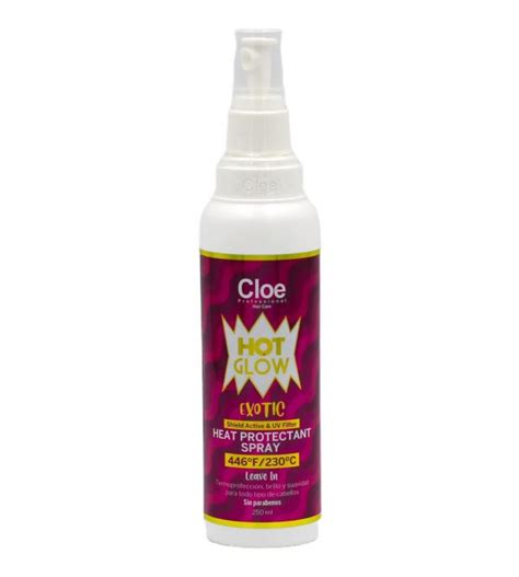 Protector T Rmico Para Cabello Hot Glow Sunny De Cloe