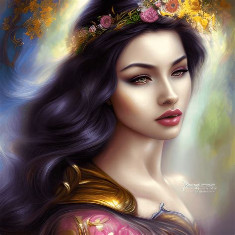 Sleeping Beauty Disney Princess Latina Model Graphic Creative Fabrica