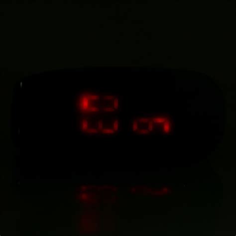 Cool Black Digital Horloge Voor Mannen Vrouwen Rub Grandado