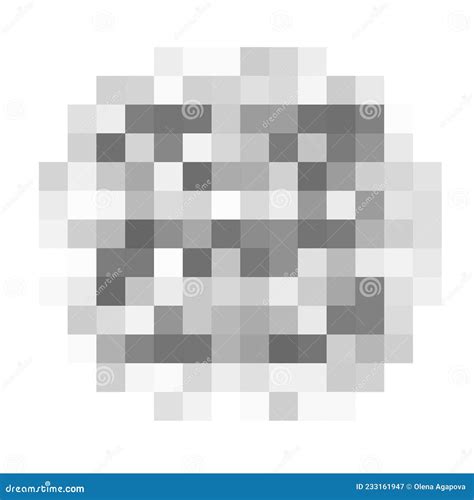 Censor Blur Effect Texture For Face Or Nude Skin Blurry Pixel Transparent Censorship Rectangle