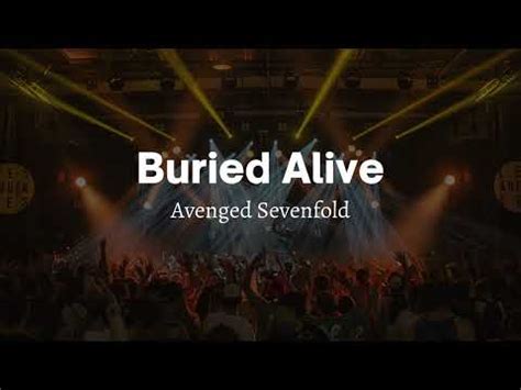 Avenged Sevenfold Buried Alive Audio Hq Youtube