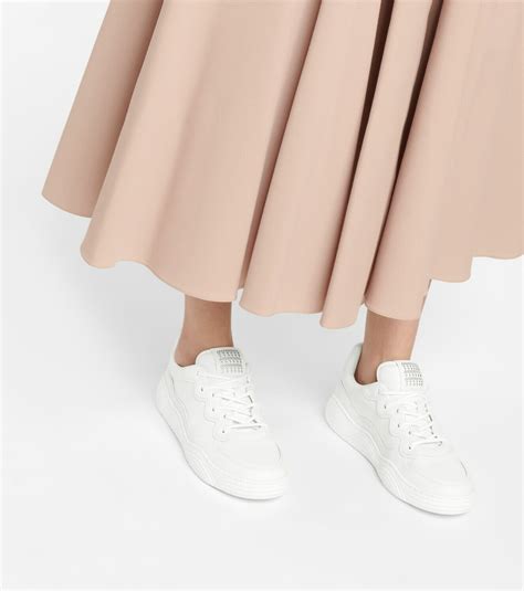 Alaïa Laser Cut Leather Sneakers AlaÏa