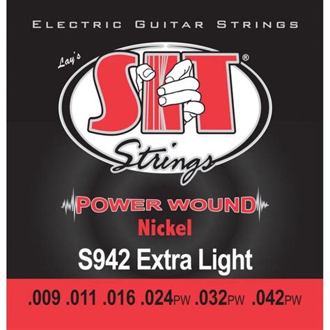 Струны для электрогитары SIT Strings S942 - купить с доставкой по ...