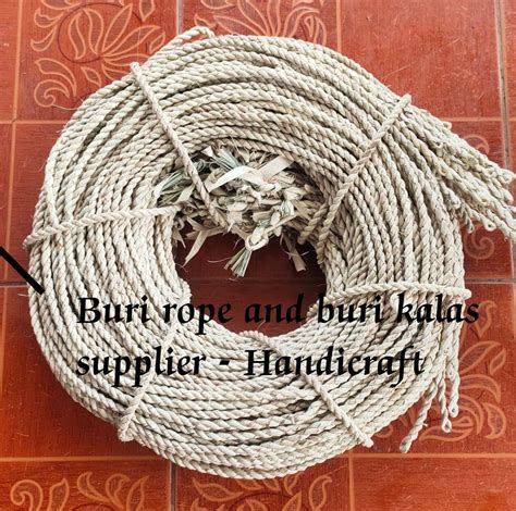 Buri Ropekalasburi Leaves Supplier Handicraft Pozorrubio