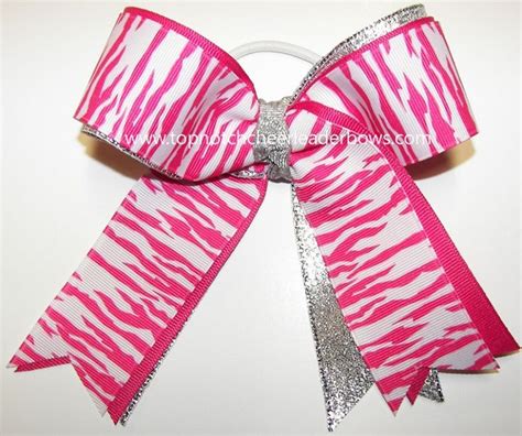 Wildcats Hot Pink Cheer Bow Sparkly Wild Cats Hot Pink Bows Pink Cheer Bows Cheer Hair Bows
