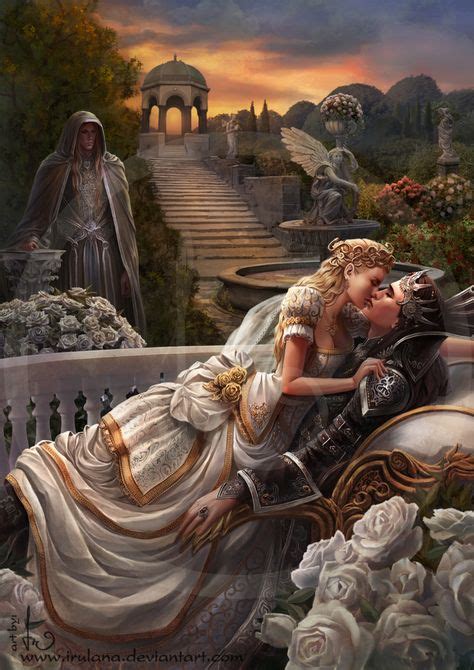 The Kiss By Irulana Fantasy Art Couples Beautiful Fantasy Art