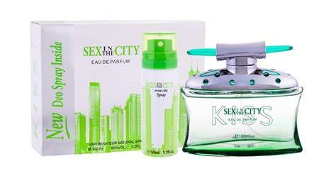 Sex In The City Kiss Подаръчен комплект EDP 100 ml дезодорант 50 ml Parfimo bg