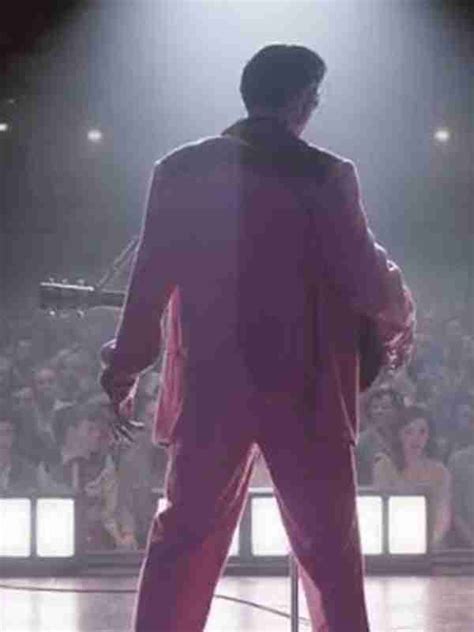 Elvis Austin Butler Pink Suit The Movie Fashion