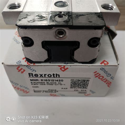 Rexroth Linear Guide Slide Block Bearing R163179320 R 163179320 - Buy ...