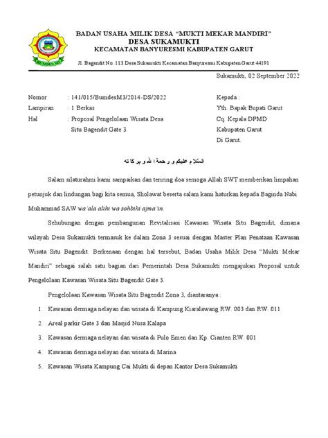 Surat Pengantar Proposal Pdf