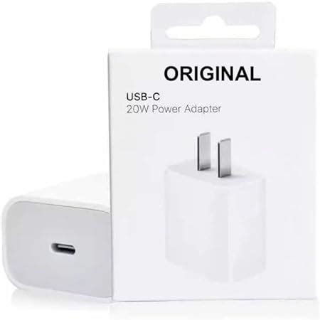 Cubo Cargado R Para IPhone ORIGINAL USB C 20 Watts Apple MFi