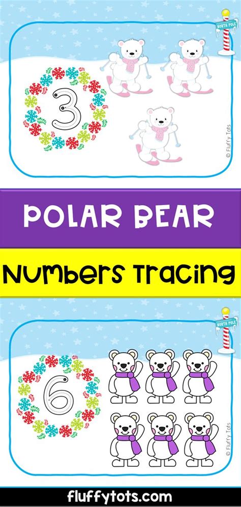 This Polar Bear Tracing Printables Are Perfect Addition To Your