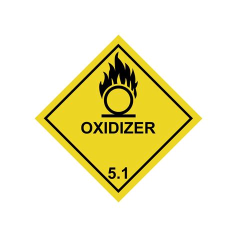 Class 51 Oxidizer Label Gobo Trade Ltd