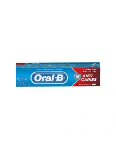 Oral B Anticaries Menta Suave Pasta Dental G En Farmacias Y