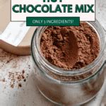 Homemade Vegan Hot Chocolate Mix Plant Based On A Budget