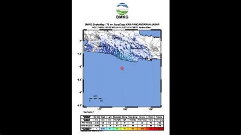 Pangandaran Diguncang Gempa M 4 4 Dini Hari Tadi Warga Dan Wisatawan