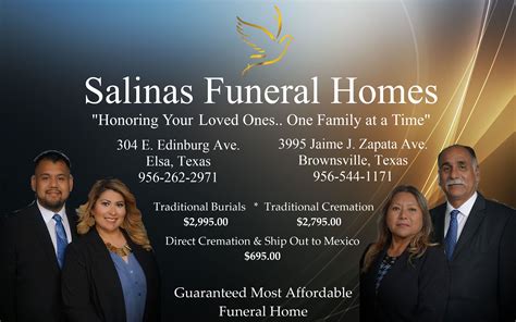 Salinas Funeral Home - Brownsville, TX 78521