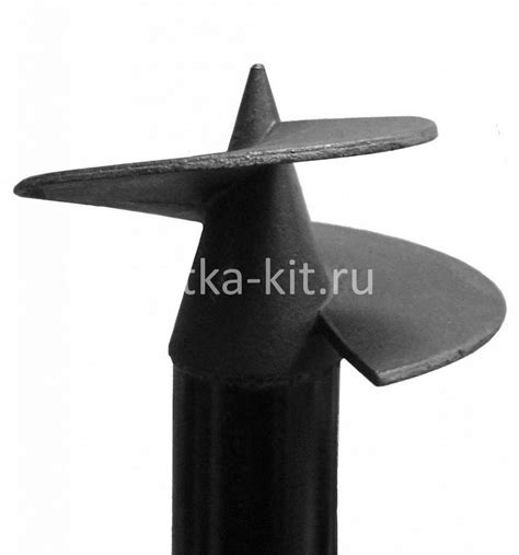 Винтовые сваи ∅76 мм 1200 мм для постройки фундамента купить в Москве
