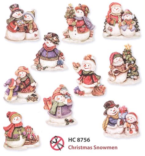 Hearty Crafts Easy 3-D Topper - Snowman | Michaels