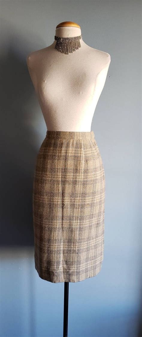 1960s Plaid Pencil Gem